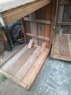 Hoge steigerhouten tafel t, Enlèvement