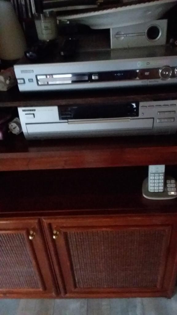Dvd recorder en 5 cd wisselaar muziek, TV, Hi-fi & Vidéo, Lecteurs DVD, Philips, Enlèvement