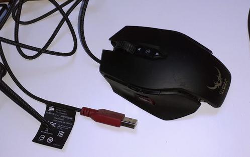 Gaming PC Corsair M65 RGB Gaming muis, Computers en Software, Muizen, Zo goed als nieuw, Muis, Rechtshandig, Bedraad, Ergonomisch