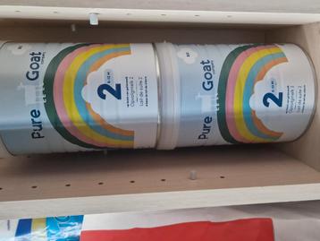 Pure goats 2 Babyvoeding Geitenmelk Nieuw ongeopend beschikbaar voor biedingen
