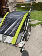 Fietskar Thule chariot cougar 2, Vélos & Vélomoteurs, Accessoires vélo | Remorques, 40 à 60 kg, Pliable, Enlèvement, Utilisé