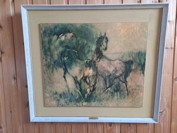 Le Ba Dang print „The Horses”  beschikbaar voor biedingen