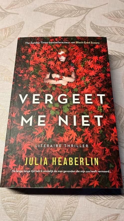 Julia Heaberlin - Vergeet me niet, Boeken, Thrillers, Zo goed als nieuw, Ophalen of Verzenden