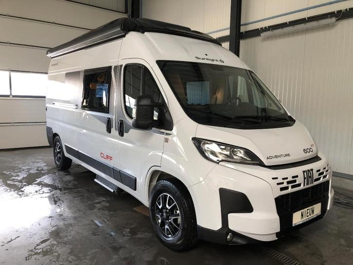 Sunlight Cliff 600 RT, Caravanes & Camping, Camping-cars, Entreprise, jusqu'à 4, Modèle Bus ou Fourgon aménagé, Sunlight, Fiat