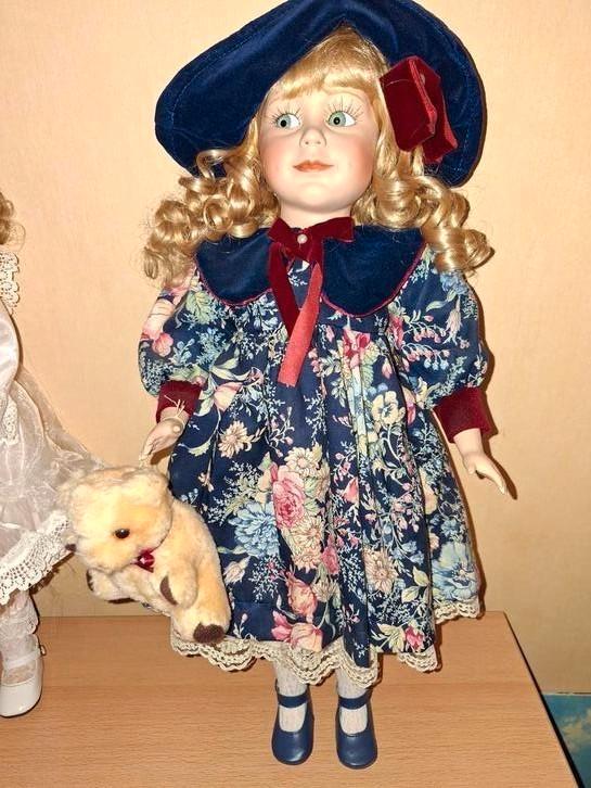 Porceleinen pop, Verzamelen, Poppen, Pop, Ophalen of Verzenden