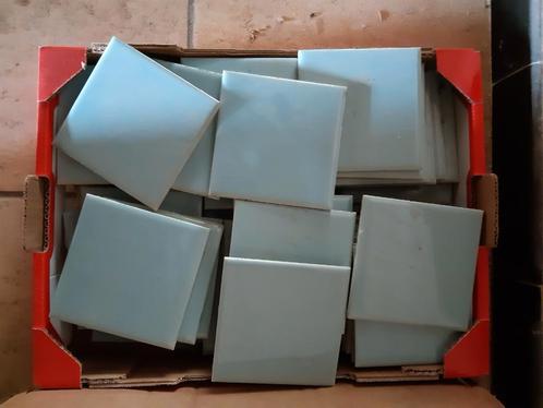 Pastel blauwe vintage tegels 850 stuks, Doe-het-zelf en Bouw, Tegels, Ophalen