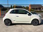 FIAT 500 LOUNGE 1.2i ESSENCE 92 000KM 2016 FACELIFT EURO 6B, Voorwielaandrijving, Stof, Euro 6, Wit