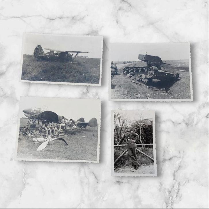 Duitse WO2 Foto/postkaart grouping, Verzamelen, Militaria | Tweede Wereldoorlog, Ophalen of Verzenden