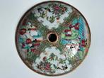 XIXe E. Antiek Chinese porselein Guangxu handpainted Kanton, Ophalen of Verzenden