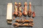3 paar antieke schaatsen (1 in originele doos), Ophalen of Verzenden