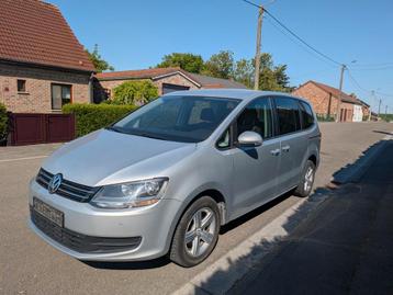 Volkswagen SHARAN 1.4 TSI, Autos, Argent ou Gris, Achat, Boîte manuelle, Noir