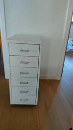 Metalen opberger, verrolbaar, Huis en Inrichting, Kasten | Ladekasten, Ophalen, Zo goed als nieuw