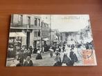 Carte postale Bon-Secours: La grande rue-1914, Verzenden, Voor 1920, Gelopen, Henegouwen