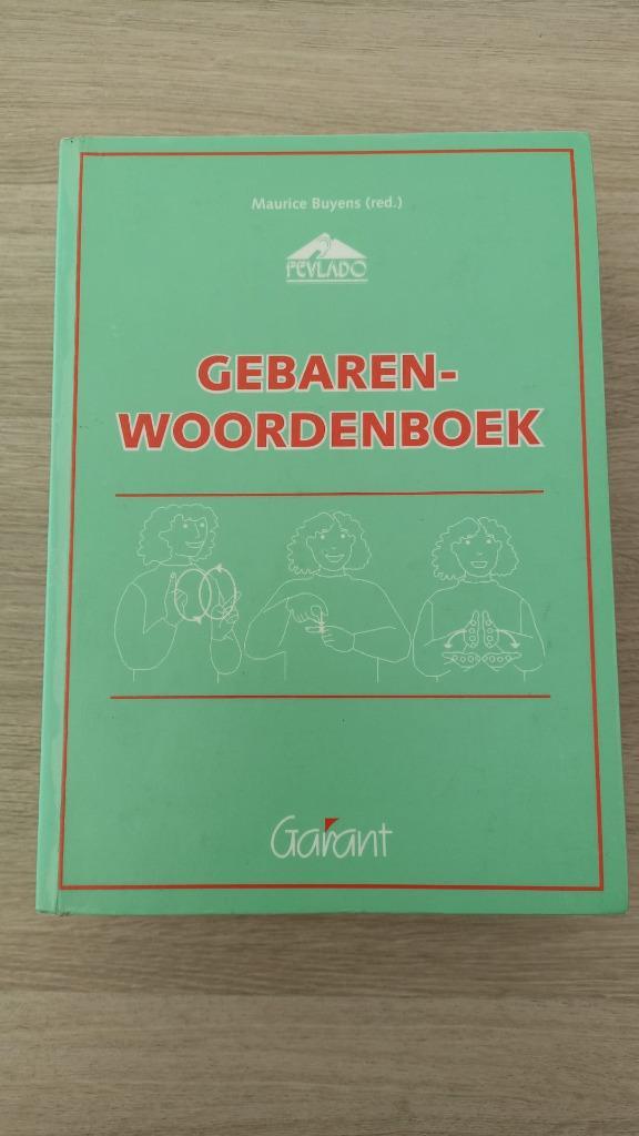 Gebarenwoordenboek, Boeken, Studieboeken en Cursussen, Zo goed als nieuw, Niet van toepassing, Alpha, Ophalen of Verzenden