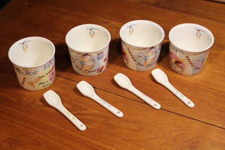 coupes à glace, Maison & Meubles, Cuisine | Couverts, Neuf, Couverts en vrac, Autres matériaux, Résiste au lave-vaisselle, Enlèvement ou Envoi