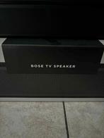 Bose Tv Speaker met garantie en doos, Ophalen of Verzenden, Met ingebouwde subwoofer, Zo goed als nieuw