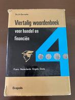 4 - TALIG Woordenboek: Fr-Ned-Eng-Duits., Ophalen of Verzenden, Zo goed als nieuw, Duits