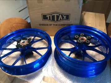 Nieuwe wielenset GSXR 1000 2009-2024 titax lichte velgen gsx beschikbaar voor biedingen