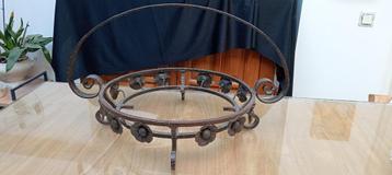 Ferronnerie d'art ART DECO - centre de table en fer forgé  beschikbaar voor biedingen