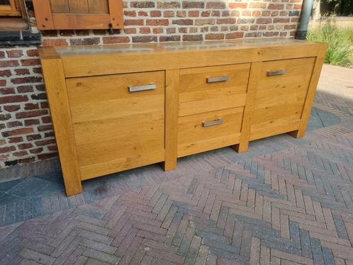 Modern eiken dressoir, Huis en Inrichting, Kasten | Dressoirs, Zo goed als nieuw, Ophalen of Verzenden