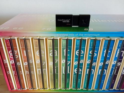 Greatest hits of the millenium box, zoekertje 1- 708 nummers, Cd's en Dvd's, Cd's | Pop, Zo goed als nieuw, Ophalen of Verzenden