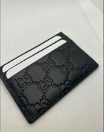 Gucci Kaarthouder (origineel), Handtassen en Accessoires, Portemonnees, Ophalen, Nieuw, Zwart, Leder
