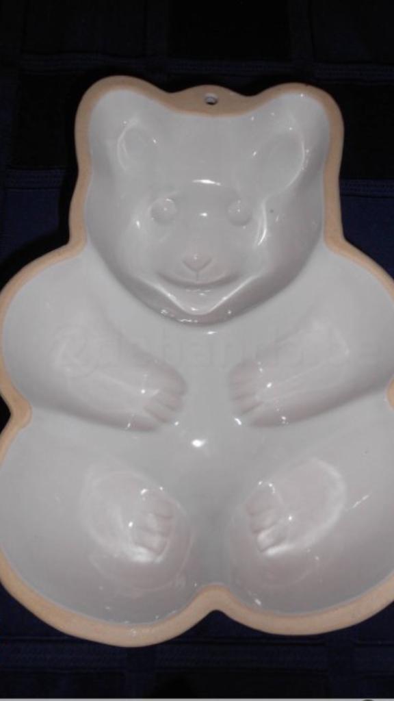 BAKVORM / PUDDINGVORM BEERTJE ZO GOED ALS NIEUW, Ophalen of Verzenden, Zo goed als nieuw, Cupcakes, Bakvorm