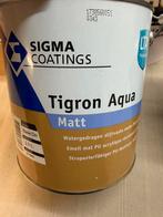Sigma Tigron lichtgrijze lak 2,5liter, Hobby & Loisirs créatifs, Peinture, Enlèvement ou Envoi, Neuf, Peinture acrylique