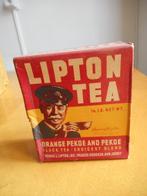 Ancienne boîte de thé LIPTON, Emballage, Enlèvement, Utilisé