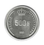 België, 500 Frank 1990 FR., Enlèvement ou Envoi, Monnaie en vrac, Argent, Argent