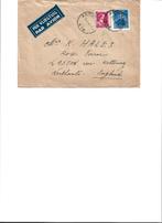 brief België zegels 748 en 528, Envoi, Enveloppe