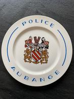 Assiette villletoy & boch Luxembourg Police Aubange., Antiquités & Art