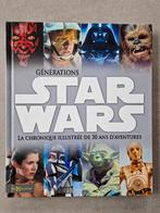 Livre Générations Star Wars La Chronique illustrée de 30 ans, Boeken, Film, Tv en Media, Verzenden, Zo goed als nieuw, Lucasfilm