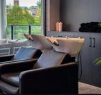 2 canapés avec bac à shampooing, Enlèvement, Comme neuf