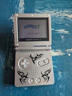 Gameboy Advance SP Tribal + 7 games, Game Boy Advance SP, Gebruikt, Ophalen of Verzenden, Met games