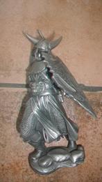 Tinnen ridderfiguur, Ophalen of Verzenden, Zo goed als nieuw