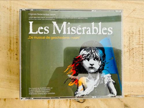 Les Misérables - Nederlands Cast Album 1991 - 2 cd, Cd's en Dvd's, Cd's | Filmmuziek en Soundtracks, Zo goed als nieuw, Ophalen of Verzenden