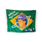 Drapeau Ayrton Senna, Collections, Utilisé