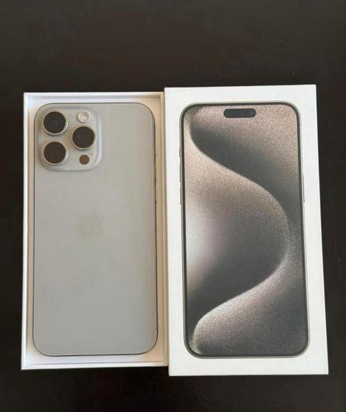 IPHONE 15 PRO MAX 512GB | TITANIUM | RUILEN, Telecommunicatie, Mobiele telefoons | Apple iPhone, Zo goed als nieuw, iPhone 15