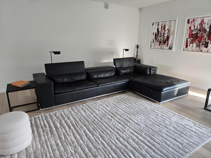 De Sede DS-7 zetel – Volledig leder – Select Black (zwart), Huis en Inrichting, Zetels | Complete zithoeken, Gebruikt, Leer, Ophalen