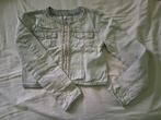 jeansjas met parels - maat 152, Enlèvement ou Envoi, Comme neuf, Charlie, Fille