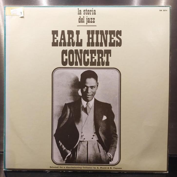 Earl Hines - Earl Hines Concert LP, Cd's en Dvd's, Vinyl | Jazz en Blues, Gebruikt, Jazz, 1960 tot 1980, 12 inch, Ophalen of Verzenden