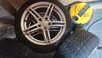 Enzo 17" 5x120 ET30 incl banden, Ophalen, Gebruikt, 17 inch, Band(en)