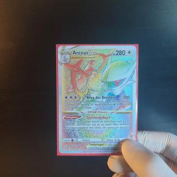 Pokémon cards Arceus Vstar rainbow full art 