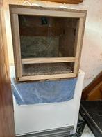 Osb terrarium 40x40x40, Ophalen, Gebruikt, Terrarium of Paludarium