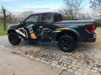 Ford F 150 Raptor V8 6.2L 420PK, Auto's, Ford, Automaat, 4 deurs, Lederen bekleding, Zwart