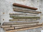 Houten palen, Tuin en Terras, Ophalen, Palen, Zo goed als nieuw, Hardhout