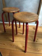 Kruk krukjes Prouvé design, Ophalen of Verzenden, Gebruikt, Metaal