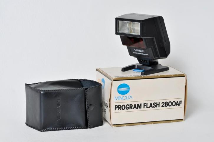 Flash Minolta 2800 AF    15 €., TV, Hi-fi & Vidéo, Appareils photo analogiques, Comme neuf, Reflex miroir, Minolta, Enlèvement ou Envoi