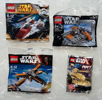 4 LEGO Star Wars Polybags beschikbaar voor biedingen